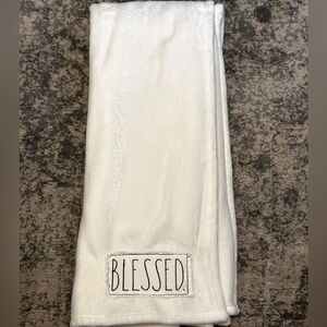 Rae Dunn “Blessed” Soft Plush Blanket